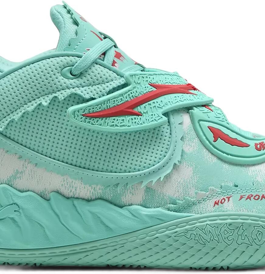 PUMA MB.05 Melo World basketbalschoenen Groen - Foto 2