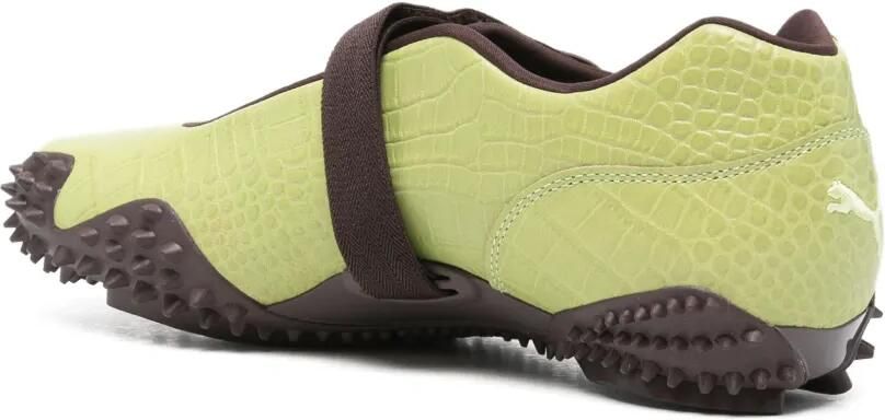 PUMA Mostro Fey sneakers met krokodillen-reliëf Groen - Foto 3