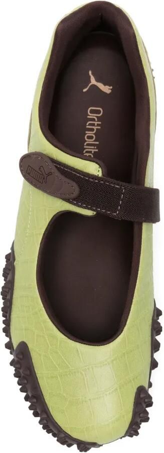 PUMA Mostro Fey sneakers met krokodillen-reliëf Groen - Foto 4