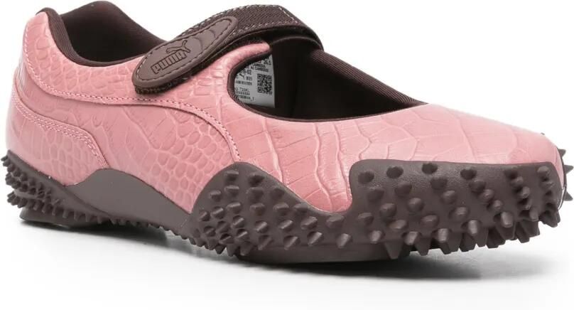 PUMA Mostro Fey sneakers met krokodillen-reliëf Roze - Foto 2