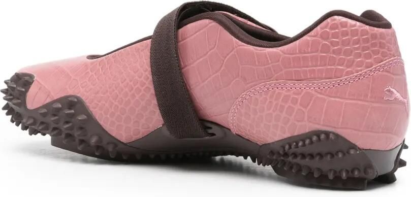 PUMA Mostro Fey sneakers met krokodillen-reliëf Roze - Foto 3
