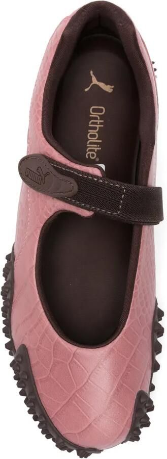 PUMA Mostro Fey sneakers met krokodillen-reliëf Roze - Foto 4