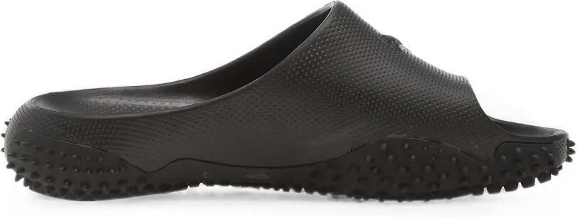 PUMA Mostro slippers met logo-reliëf Zwart