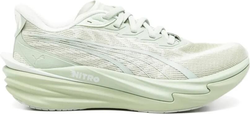 PUMA Nitro mesh sneakers met vlakken Groen