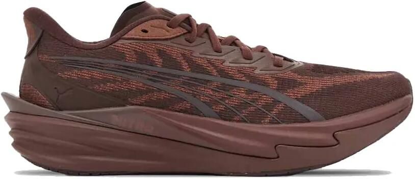 PUMA Sneakers met mesh vlakken Bruin