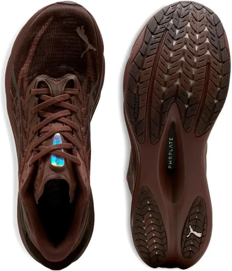 PUMA Sneakers met mesh vlakken Bruin - Foto 3