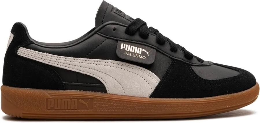 PUMA Palermo " Black Feather Gray Gum" sneakers Zwart