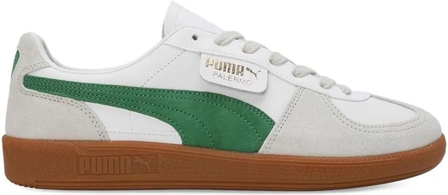 PUMA Palermo leren "Grey" sneakers Wit