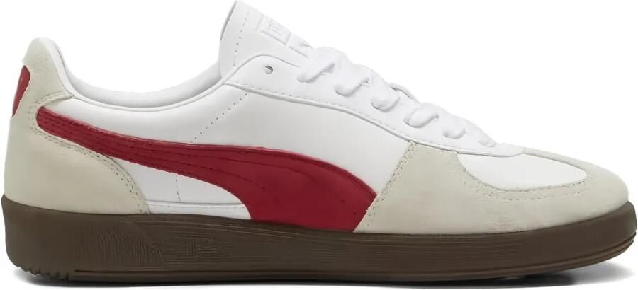 PUMA Palermo leren suède sneakers Wit