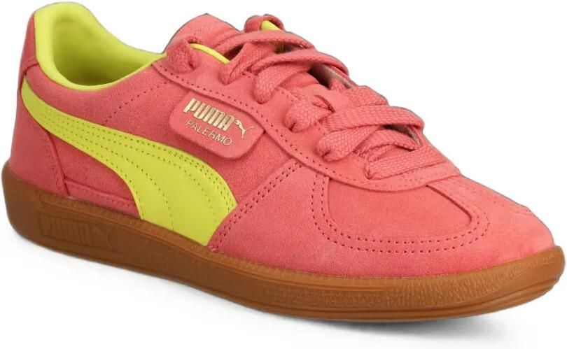 PUMA Palermo low-top sneakers met logo-patch Roze