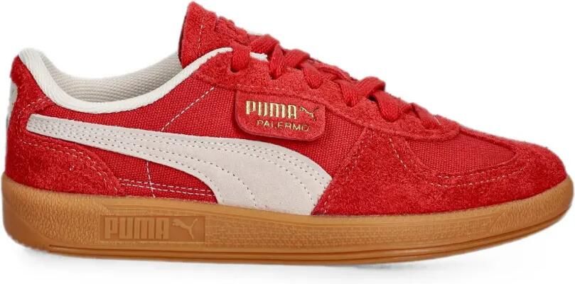 PUMA Palermo sneakers met logo-patch Rood
