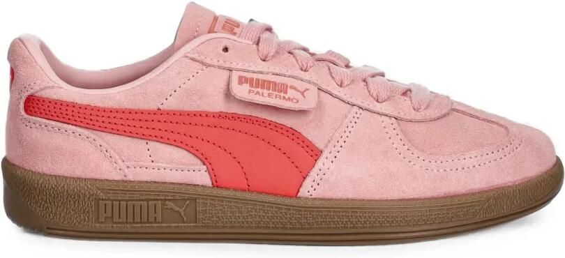 PUMA Palermo sneakers met logopatch Roze