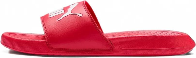 PUMA Popcat slippers met logo-print Rood