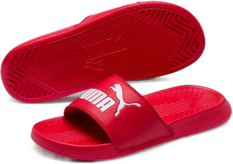 PUMA Popcat slippers met logo-print Rood - Foto 2