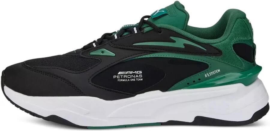 PUMA RS-Fast "Black Deep Forest" sneakers Zwart