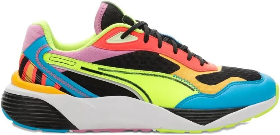 PUMA RS-Metric "Black Limesqueeze-Ocean Dive" sneakers Zwart