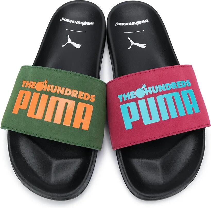 PUMA Slippers met logo Zwart - Foto 2