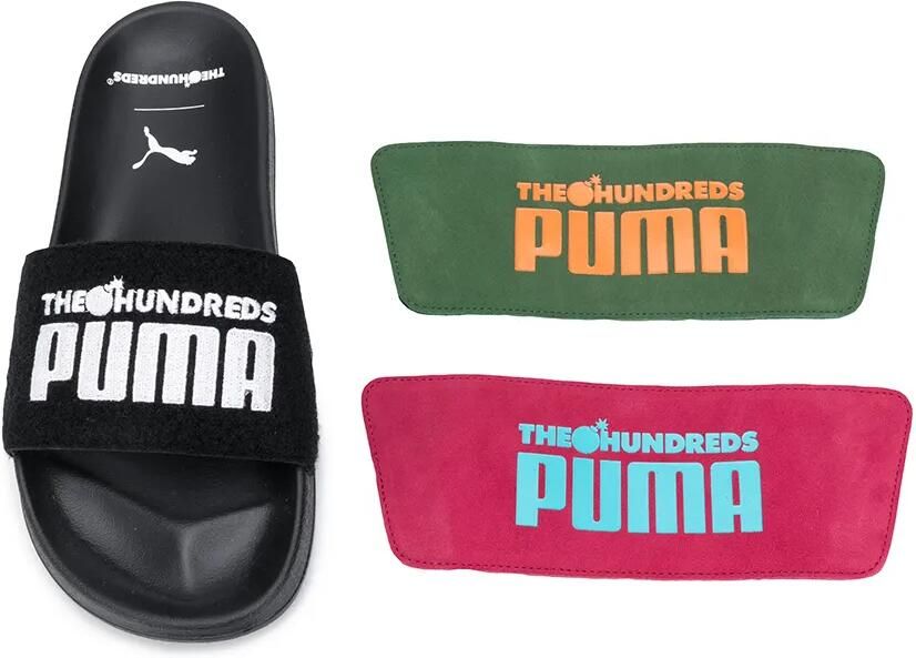 PUMA Slippers met logo Zwart - Foto 3
