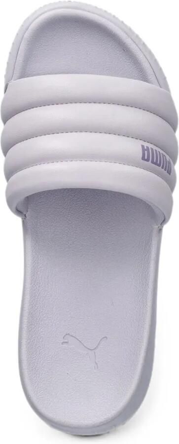 PUMA Slippers met logoprint Wit - Foto 4