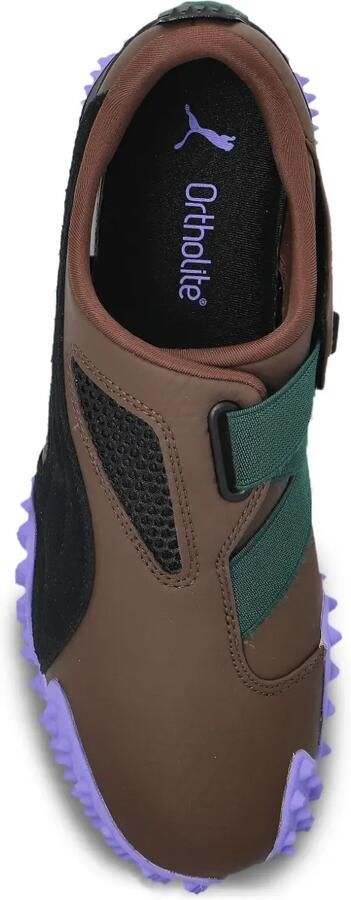PUMA Sneakers met mesh vlakken Bruin - Foto 5