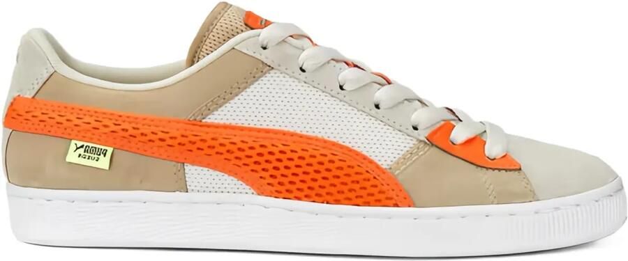 PUMA Sneakers met suède vlak Beige