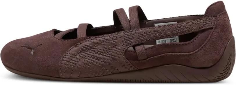 PUMA Speedcat ballerina's met bandje Bruin