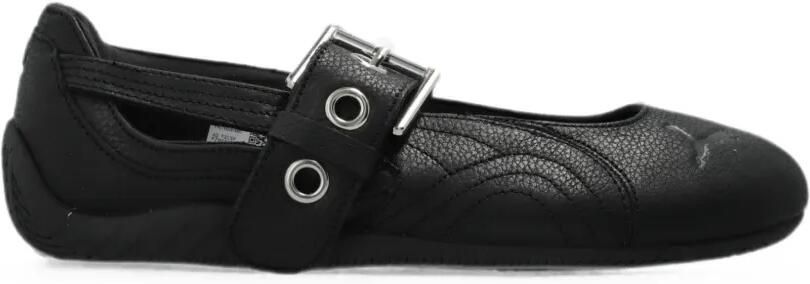 PUMA Speedcat ballerina's met gespbandje Zwart
