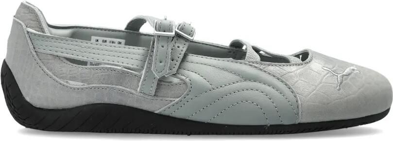 PUMA Speedcat ballerina's met krokodillen-effect Grijs