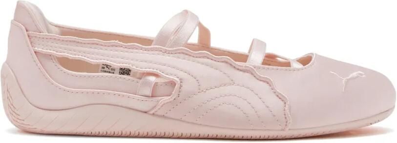 PUMA Speedcat ballerina's met logo en bandjes Roze