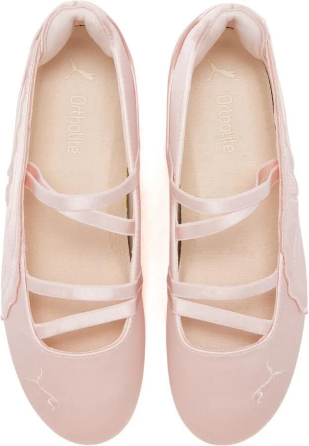 PUMA Speedcat ballerina's met logo en bandjes Roze - Foto 3