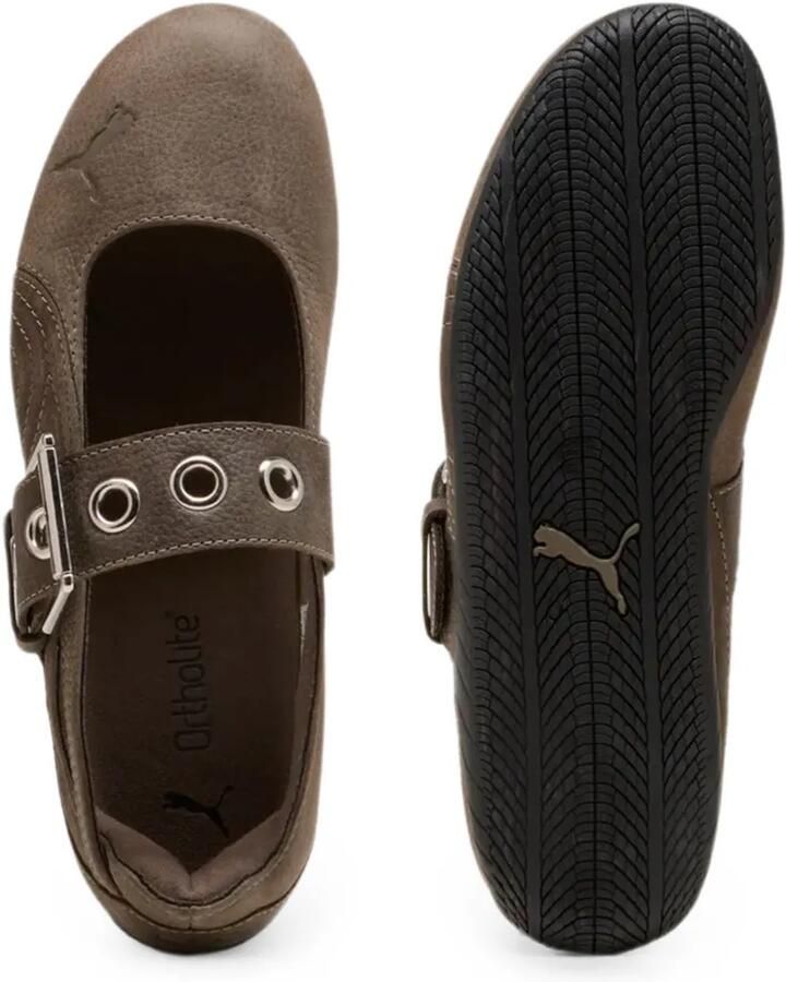 PUMA Speedcat Ballet sneakers met gespbandje Bruin - Foto 4