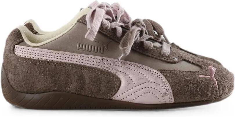 PUMA Speedcat Brushed Luxe sneakers met vlakken Bruin