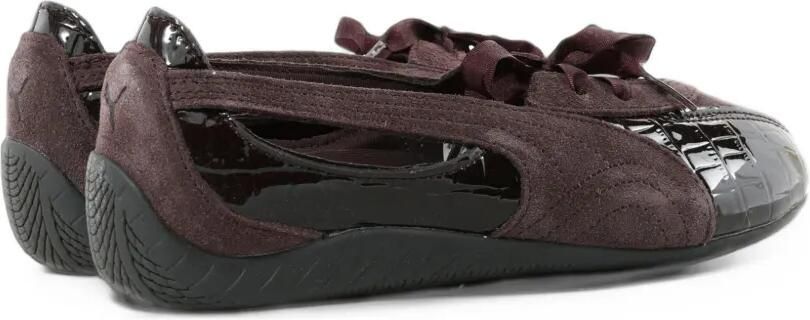 PUMA Speedcat croc-effect panelled sneakers Paars - Foto 3