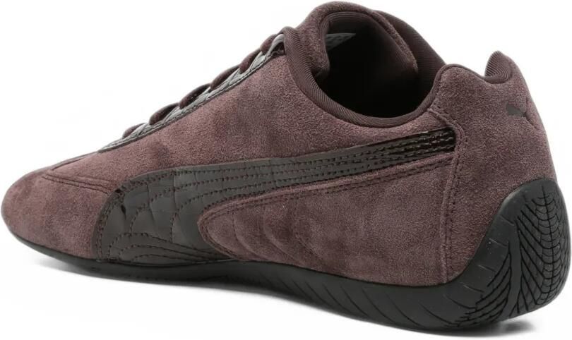 PUMA Speedcat Croc Wns sneakers met krokodillen-reliëf Bruin - Foto 2