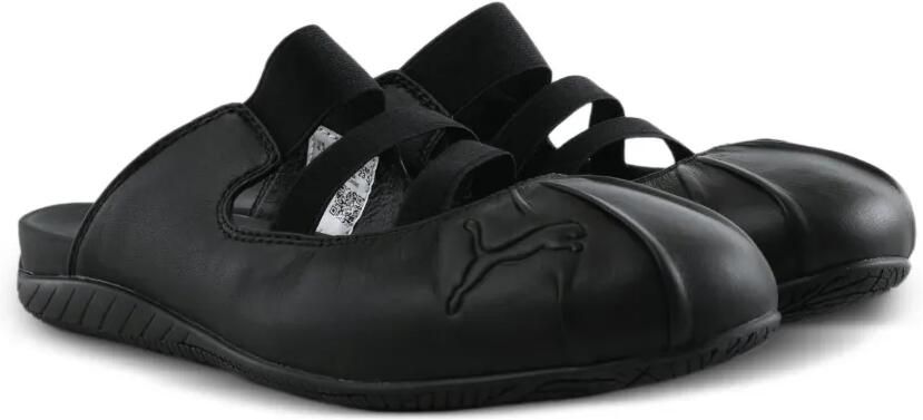 PUMA Speedcat elastische muiltjes met bandje Zwart