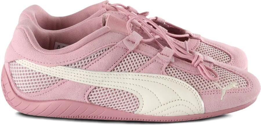 PUMA Speedcat Go mesh suede sneakers Roze