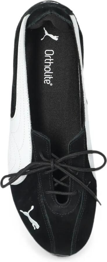 PUMA Speedcat leren ballerina's Zwart - Foto 3