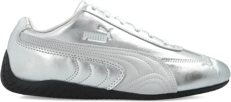 PUMA Speedcat leren sneakers met vlakken Zilver