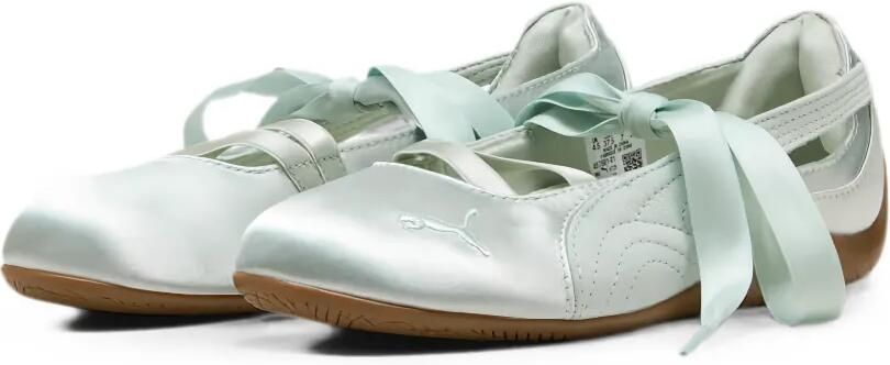 PUMA Speedcat satijnen ballerina's Groen - Foto 2