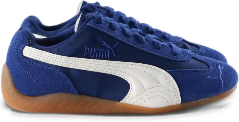 PUMA Speedcat sneakers met suède vlakken Blauw