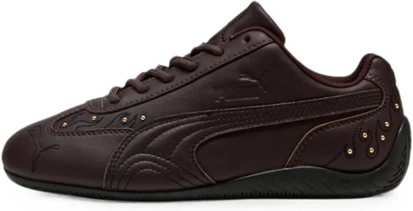 PUMA Speedcat verfraaide sneakers met studs Bruin