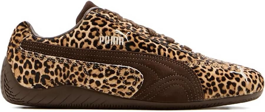 PUMA Speedcat Wild sneakers met luipaardprint Bruin