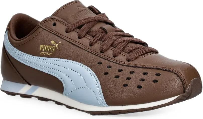 PUMA Sprint low-top sneakers met ronde neus Bruin - Foto 3