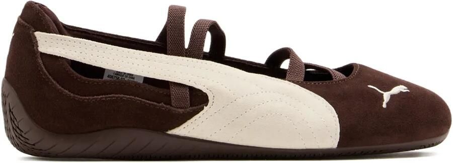 PUMA Suède ballerina's Bruin
