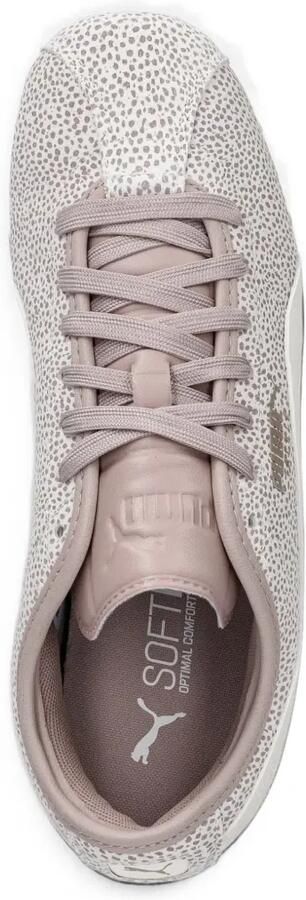 PUMA Tackle Topcoat sneakers met luipaard-print Wit - Foto 4