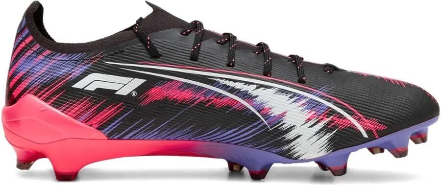 PUMA Ultra 5 Ultimate F1 FG "Black Pink Purple" sneakers Zwart