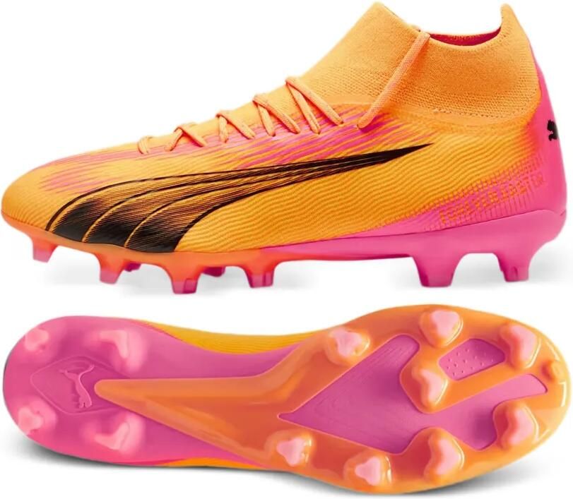 PUMA Ultra Pro FG AG "Sun Stream" sneakers Oranje - Foto 4