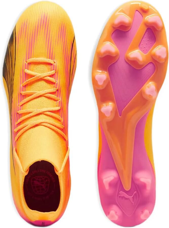 PUMA Ultra Pro FG AG "Sun Stream" sneakers Oranje - Foto 3