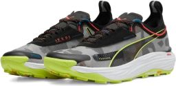 PUMA Voyage Nitro 3 "Black Lime Pow Active Red" sneakers Zwart