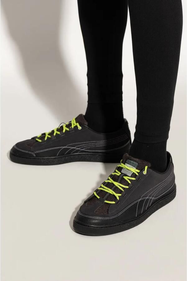 PUMA x Aries suède sneakers Zwart - Foto 3